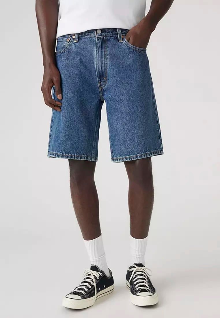 Levi's - Quần jeans ngắn nam Men's 454 Relaxed Shorts