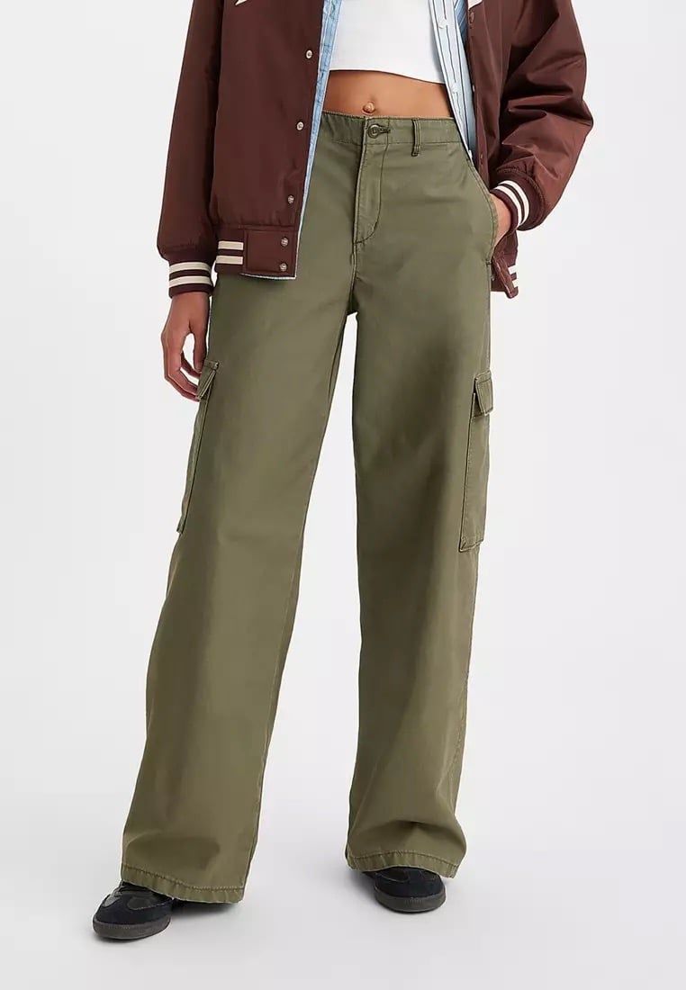 Levi's - Quần khaki dài nữ Baggy Cargo Pants