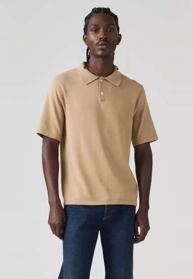 Levi's - Áo polo nỉ tay ngắn nam Men's Sweater Polo