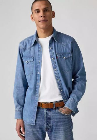 Levi's - Dây nịt nam Men's Wide Loop Two Horse Belt