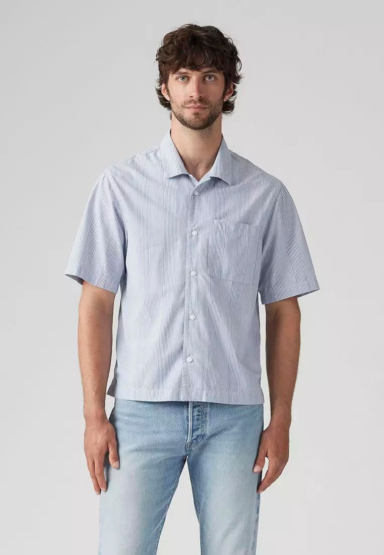 Levi's - Áo sơ mi tay ngắn nam Men's Short-Sleeve Townes Boxy Shirt