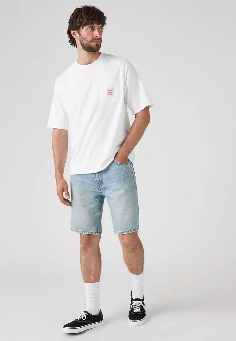 Levi's - Quần jeans ngắn nam Men's 454 Relaxed Shorts