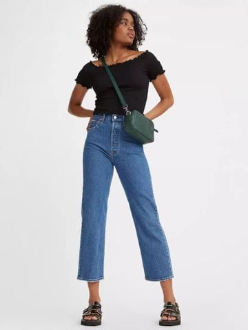 Levi's - Quần jeans ống đứng Nữ Ribcage Straight Ankle Jeans