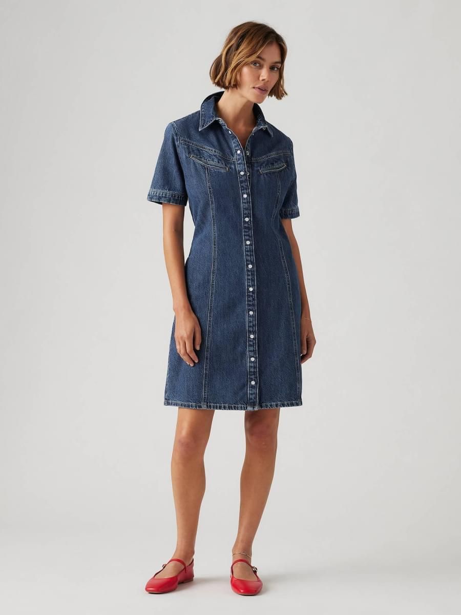 Levi's - Đầm nữ Rinoa Denim Dress