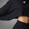 adidas - Áo khoác có mũ trùm đầu Nữ Collective Power Cropped Hoodie