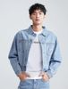 Calvin Klein - Áo khoác jeans nam Boxy Denim Knockout Jacket