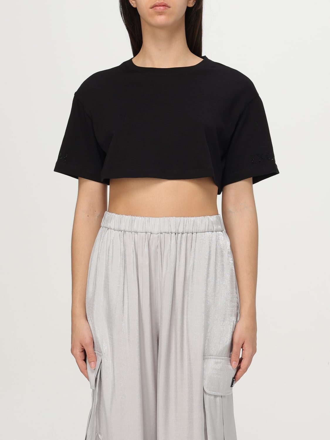 Armani Exchange - Áo thời trang nữ Ax Women's Crop Top T-Shirt