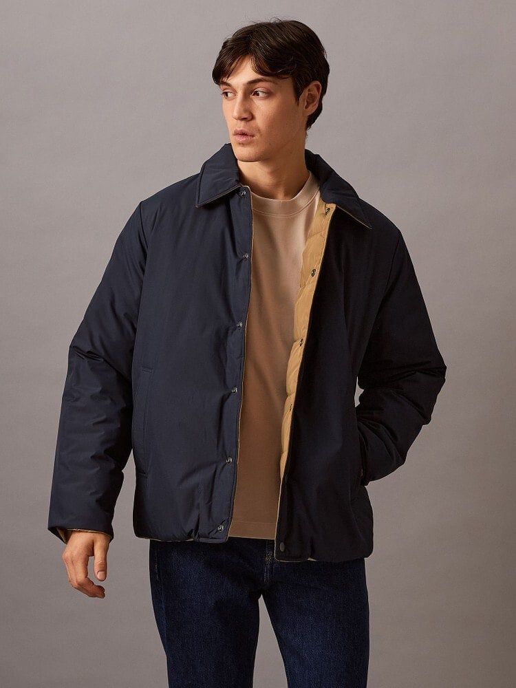 Calvin Klein - Áo khoác ấm CK nam CK Reversible Poly Puffer Jacket