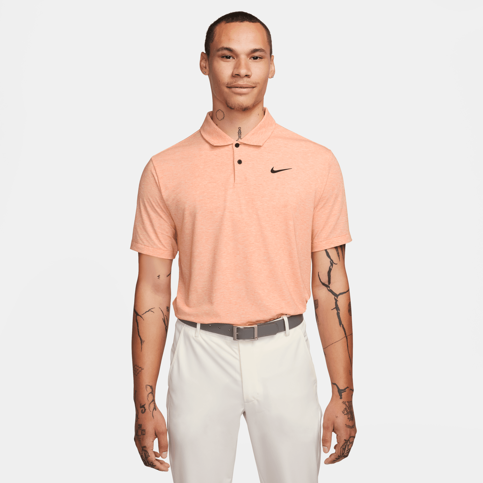 Nike - Áo Polo Thể Thao Nam Dri-Fit Tour Polo Golf Heather