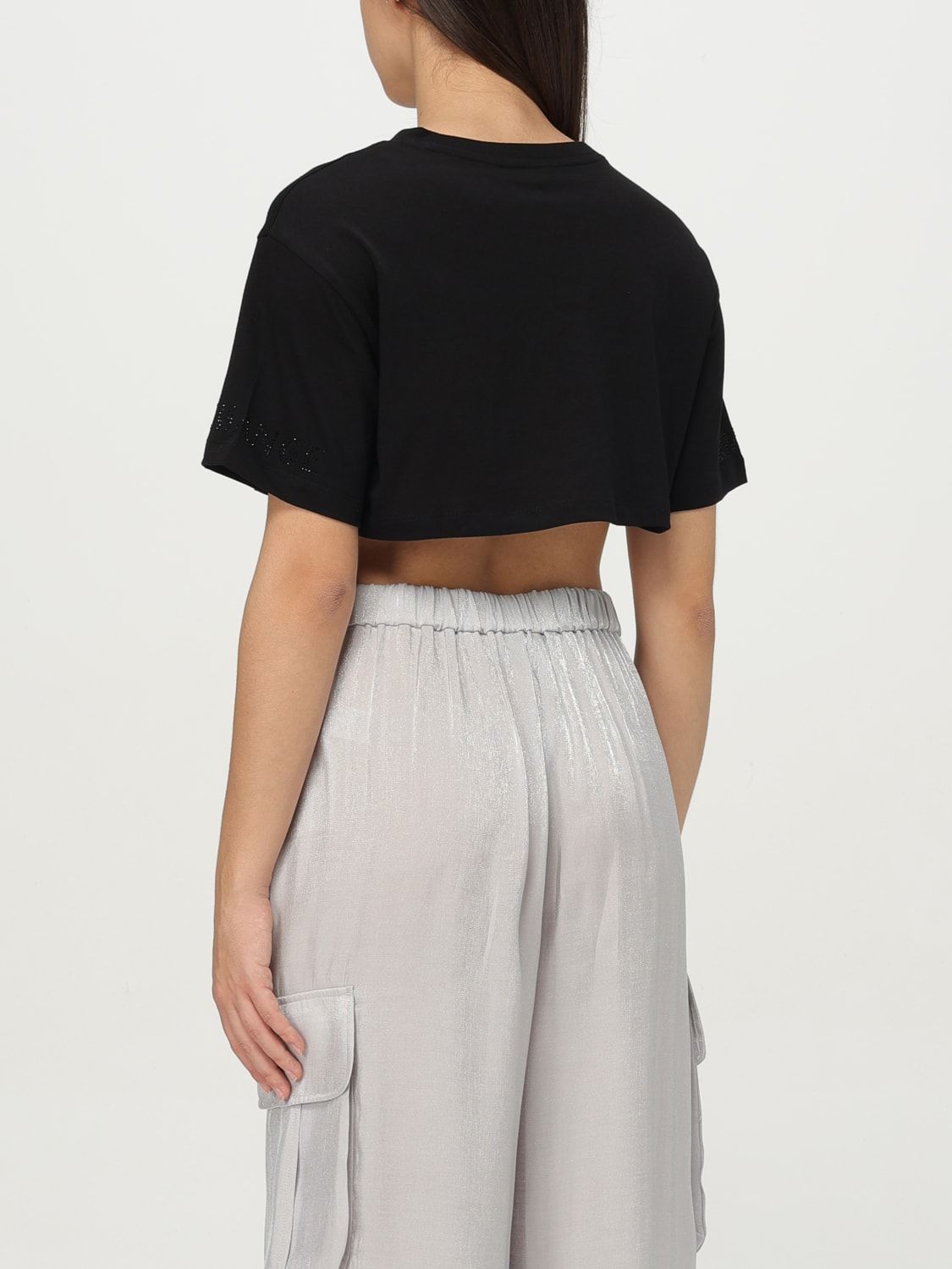 Armani Exchange - Áo thời trang nữ Ax Women's Crop Top T-Shirt