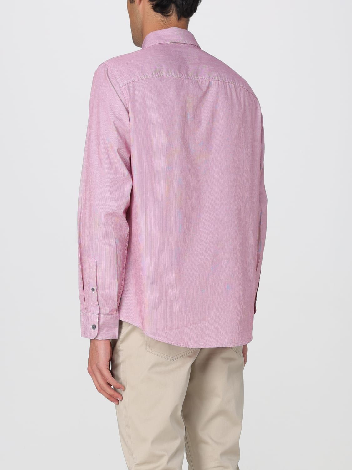 Armani Exchange - Áo sơ mi tay dài nam Ax Light Mid Shirt