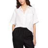 Tommy Hilfiger - Áo sơ mi tay ngắn nữ Premium Linen Shirt
