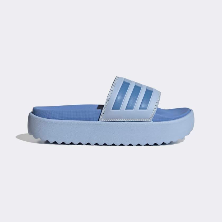 adidas - Dép quai ngang Nữ Adilette Platform Slides