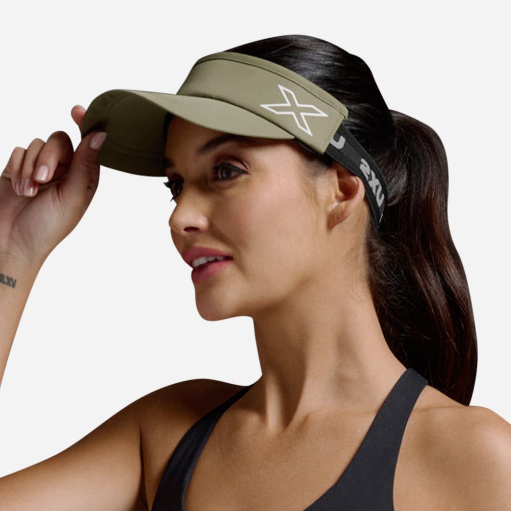 2Xu - Nón mũ chạy bộ nam nữ Performance Visor Running Cap