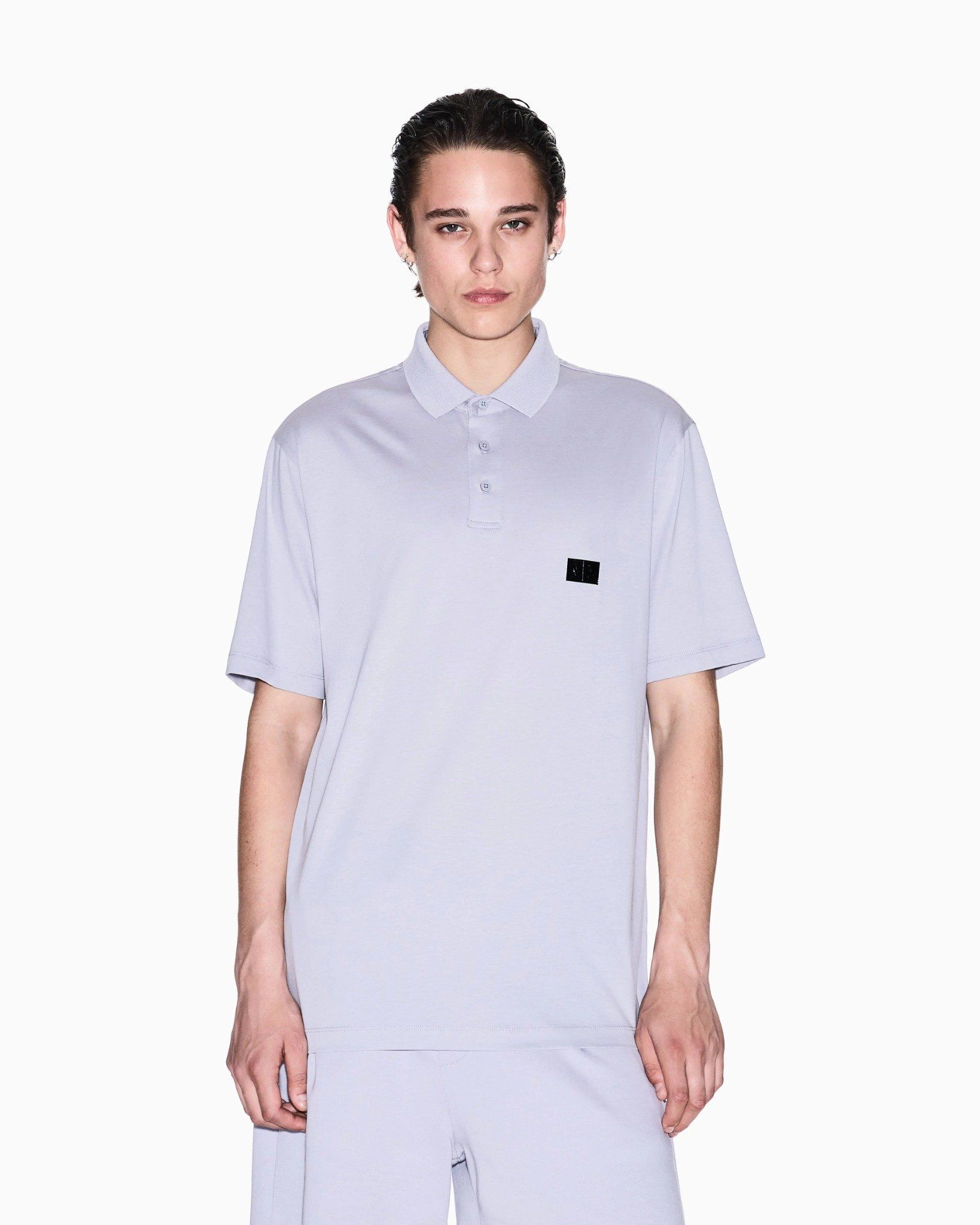 Armani Exchange - Áo polo nam Aix Premium Men's Polo Shirt
