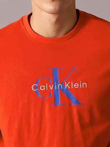 Calvin Klein - Áo thun thời trang CK nam Premium Hero Monologo Tee