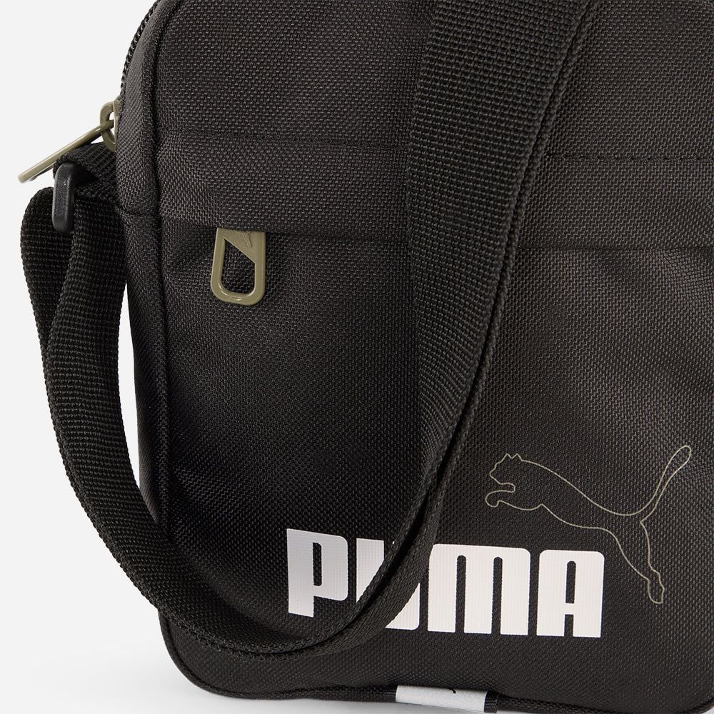 Puma - Túi đeo chéo nam nữ Phase Elemental Portable Black Lifestyle
