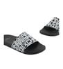 Armani Exchange - Dép quai ngang nam Ax Flip-flops logo black