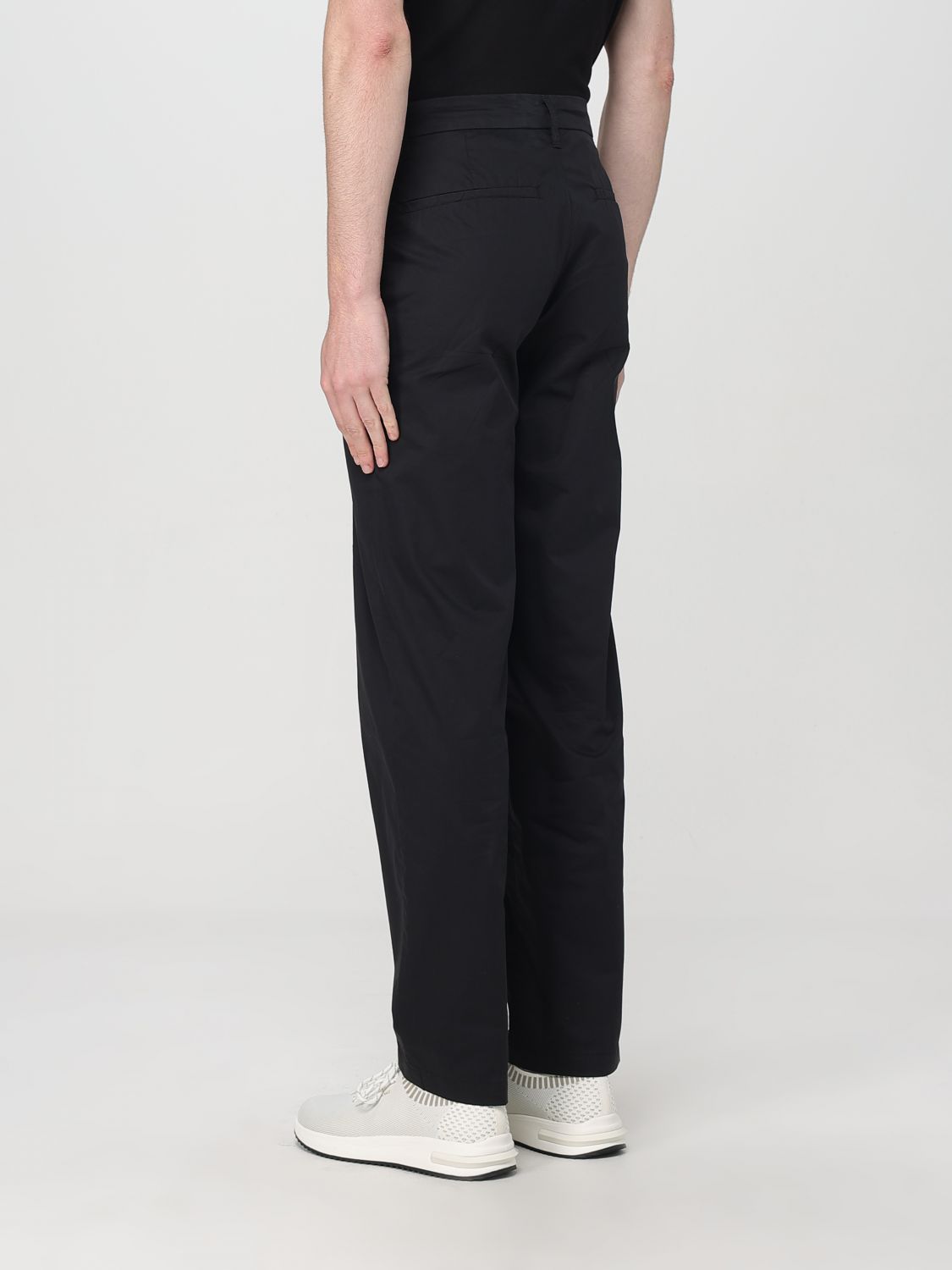 Armani Exchange - Quần kaki nam Aix Men's Black Trouser