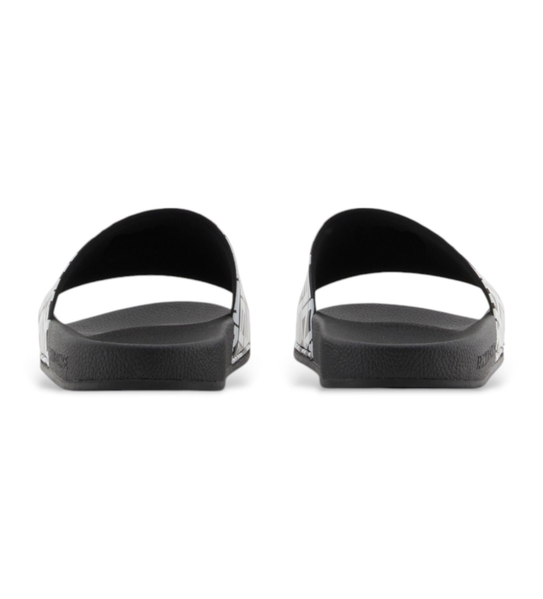 Armani Exchange - Dép quai ngang nam Ax Flip-flops logo black