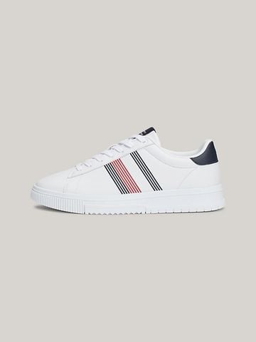 Tommy Hilfiger - Giày thời trang nam Contrast Heel Leather Trainers - 2