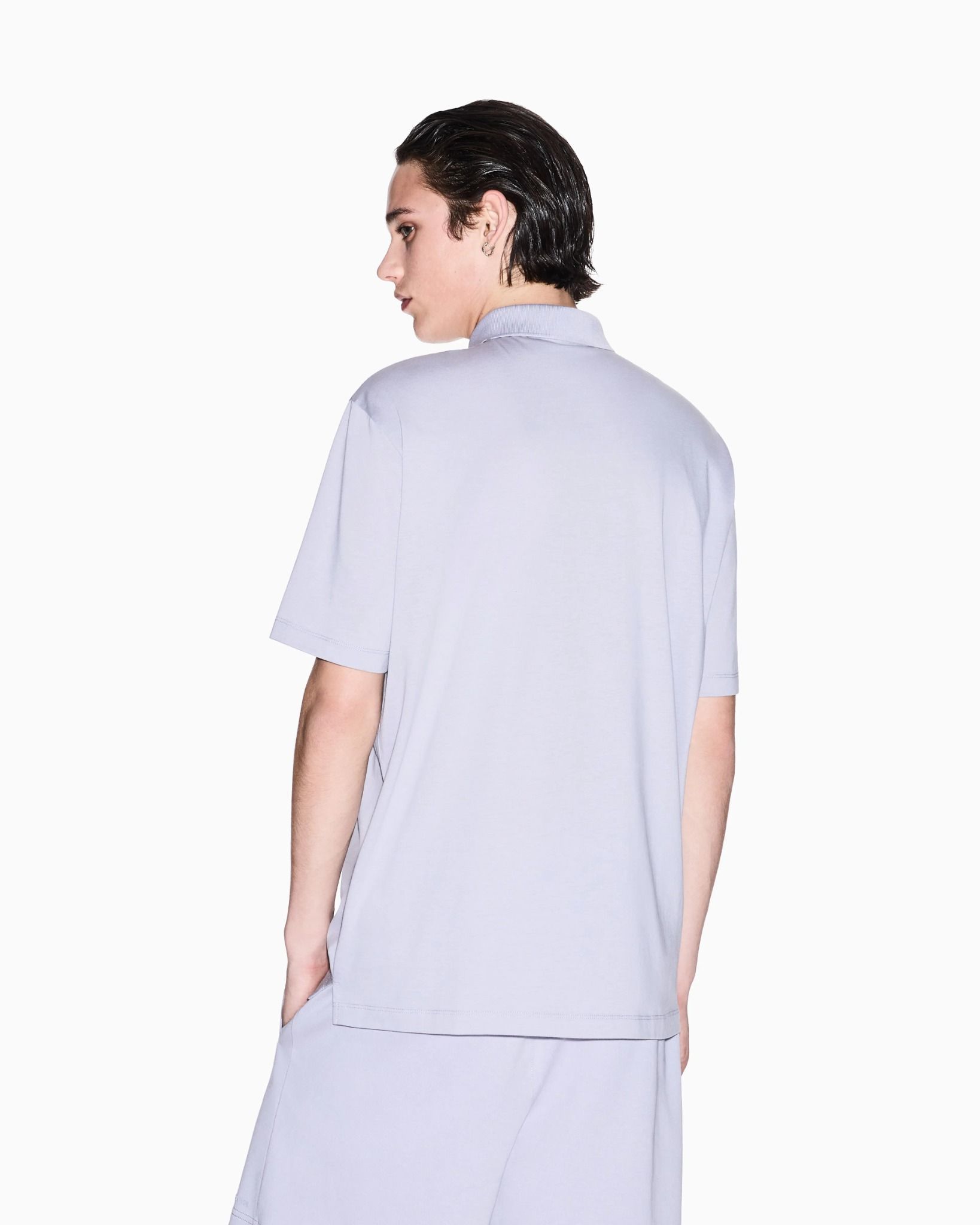 Armani Exchange - Áo polo nam Aix Premium Men's Polo Shirt