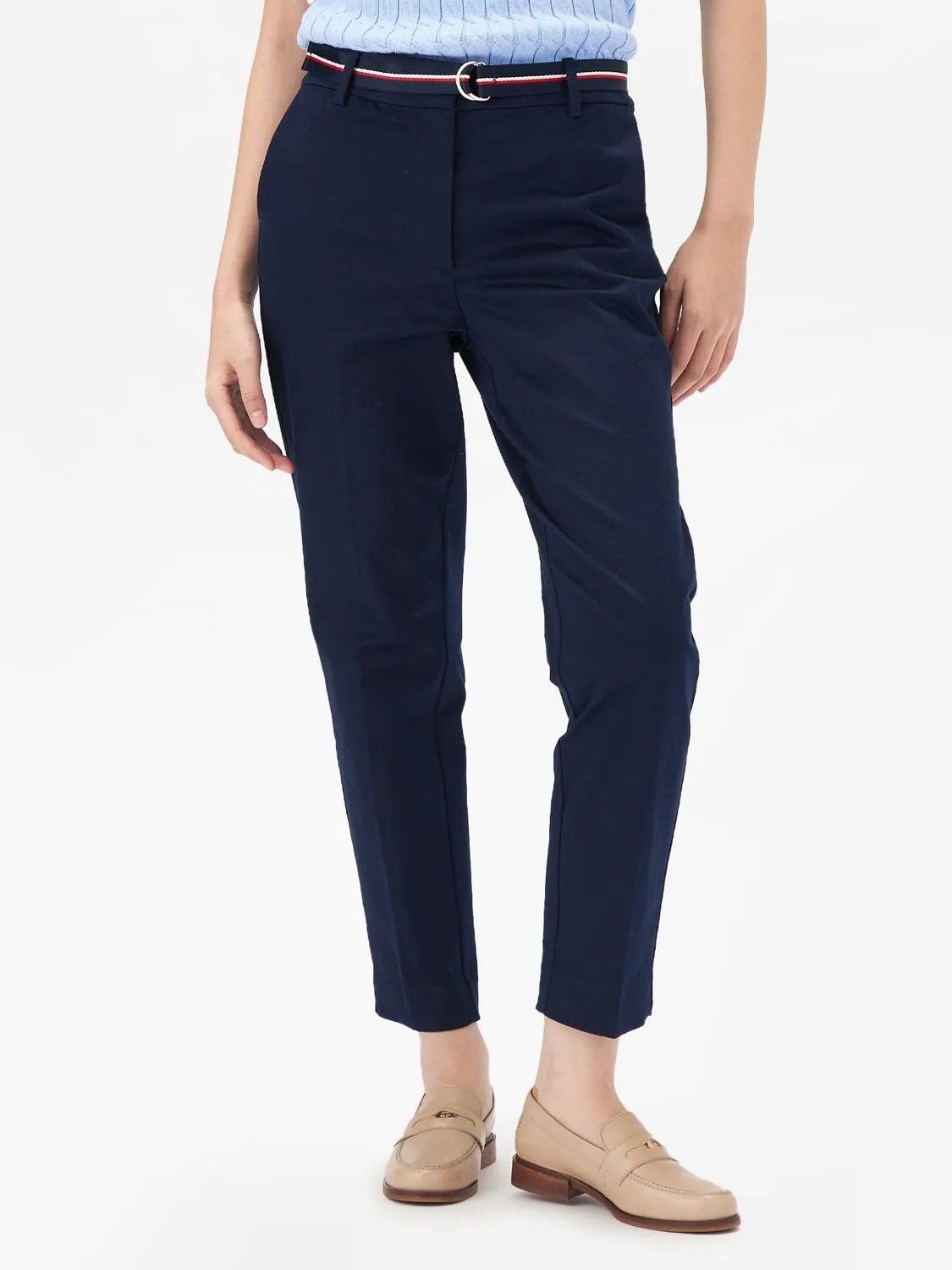 Tommy Hilfiger - Quần tây dài nữ TH Premium London Slim Ankle Pants