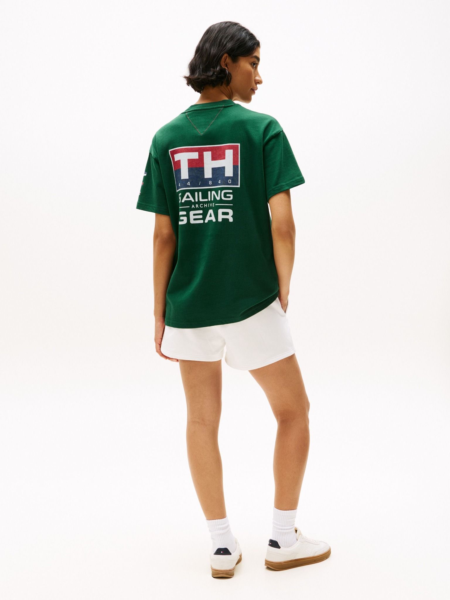 Tommy Hilfiger - Áo thun tay ngắn nam Hilfiger Sailing Relaxed Back Logo T-Shirt