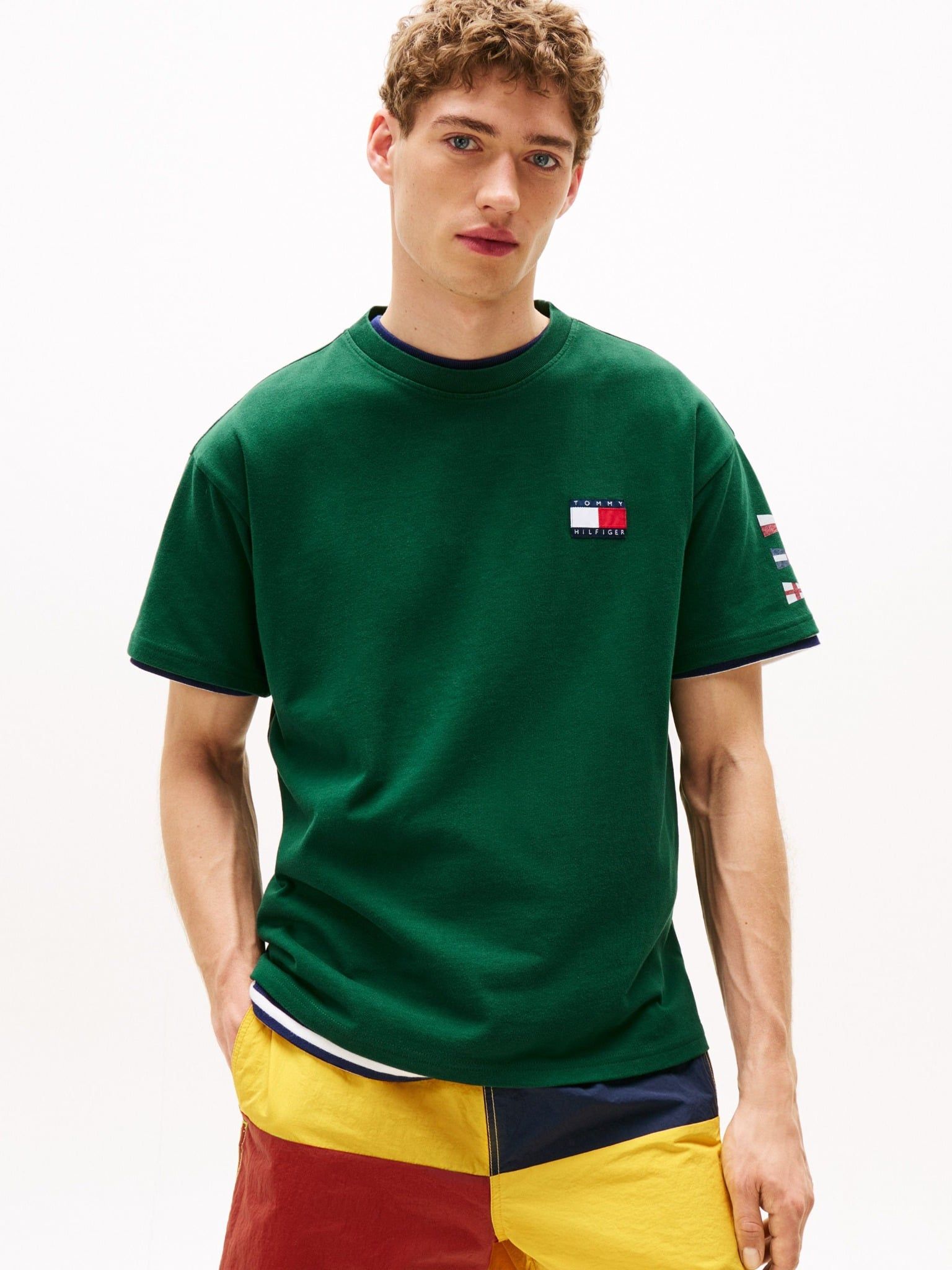 Tommy Hilfiger - Áo thun tay ngắn nam Hilfiger Sailing Relaxed Back Logo T-Shirt