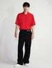 Calvin Klein - Áo polo tay ngắn CK nam Quarter Zip Polo