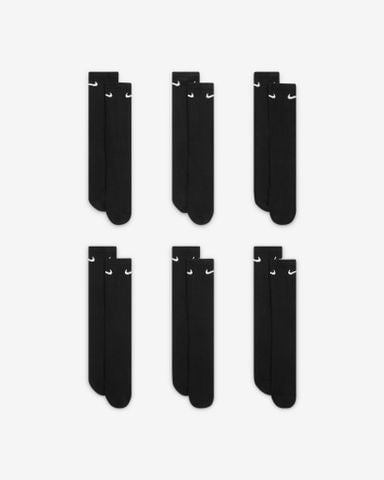 Nike - Bộ sáu đôi Vớ cổ cao Nam Everyday Cushioned Training Crew Socks (6 Pairs) - 4
