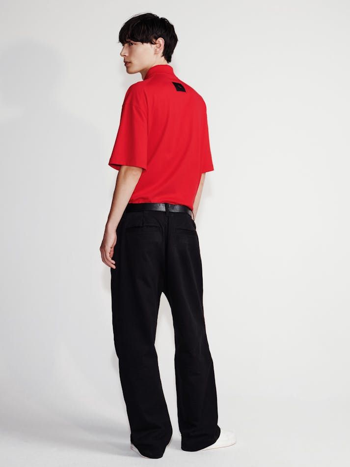 Calvin Klein - Áo polo tay ngắn CK nam Quarter Zip Polo