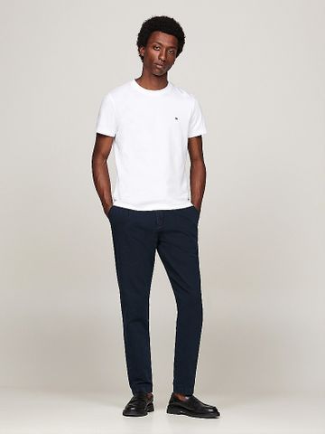 Tommy Hilfiger - Áo thun tay ngắn nam Flag Embroidery Interlock Slim Fit T-Shirt