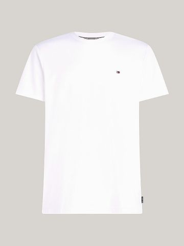 Tommy Hilfiger - Áo thun tay ngắn nam Flag Embroidery Interlock Slim Fit T-Shirt