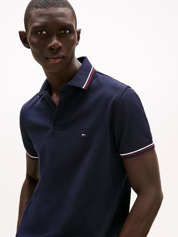 Tommy Hilfiger - Áo polo tay ngắn nam TH Tipped Slim Fit Polo