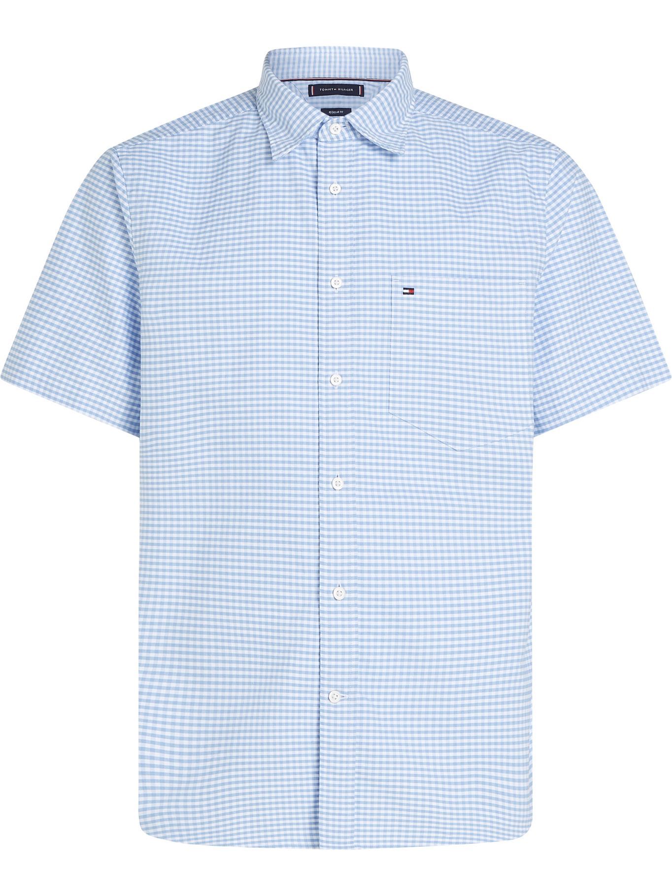 Tommy Hilfiger - Áo sơ mi tay ngắn nam Heritage Oxford Gingham Shirt