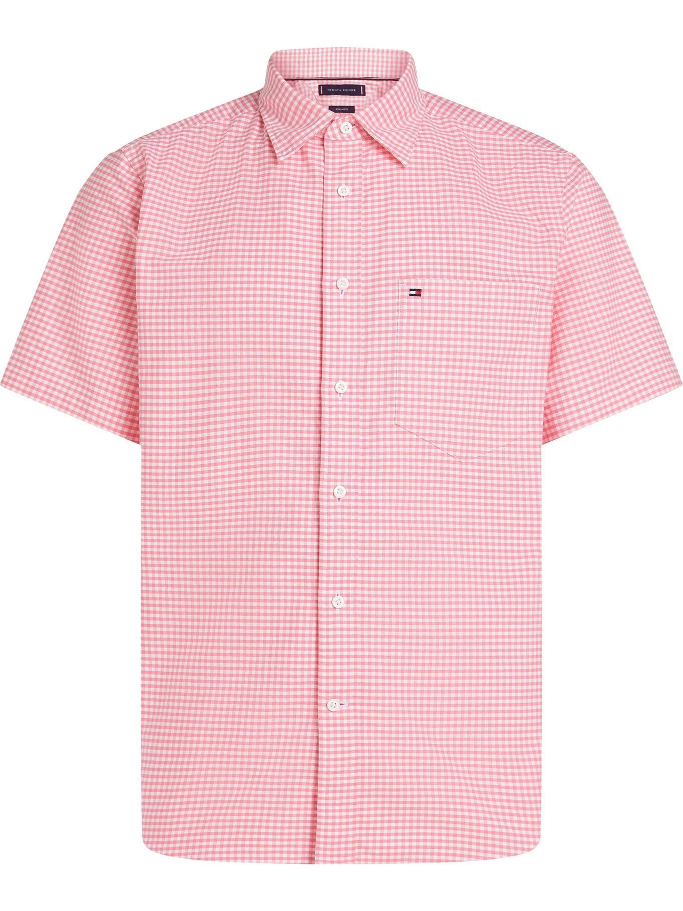 Tommy Hilfiger - Áo sơ mi tay ngắn nam Heritage Oxford Gingham Shirt