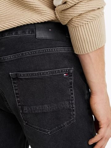 Tommy Hilfiger - Quần jeans ống đứng nam Denton Black Straight Leg Jeans - 4