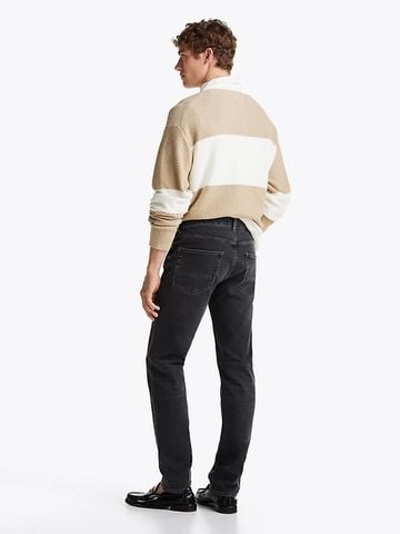 Tommy Hilfiger - Quần jeans ống đứng nam Denton Black Straight Leg Jeans - 3