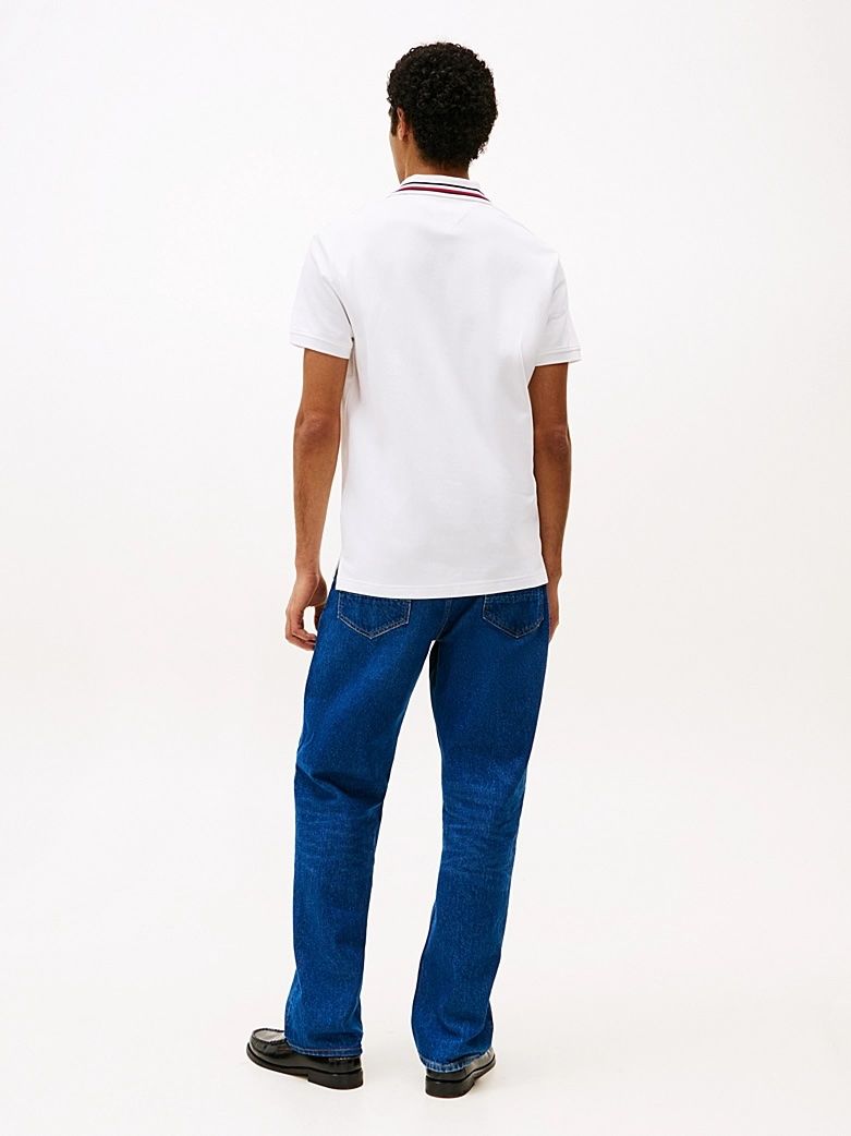 Tommy Hilfiger - Áo polo tay ngắn nam Regular Fit Signature Collar Polo Shirt