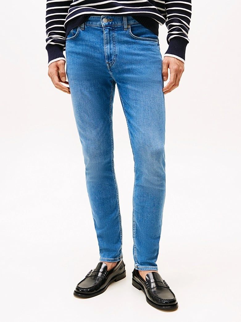 Tommy Hilfiger - Quần jeans dài nam Faded Relaxed Straight Leg Jeans