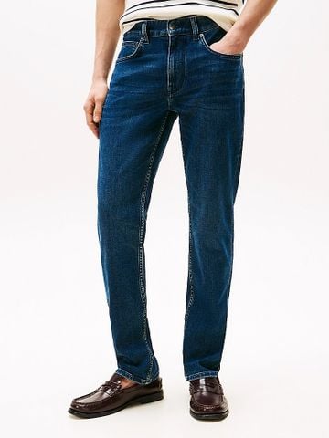 Tommy Hilfiger - Quần jeans ống đứng nam Denton Faded Straight Leg Jeans