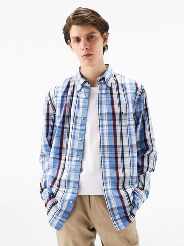 Tommy Hilfiger - Áo sơ mi tay dài nam Flex Poplin Heritage Shirt