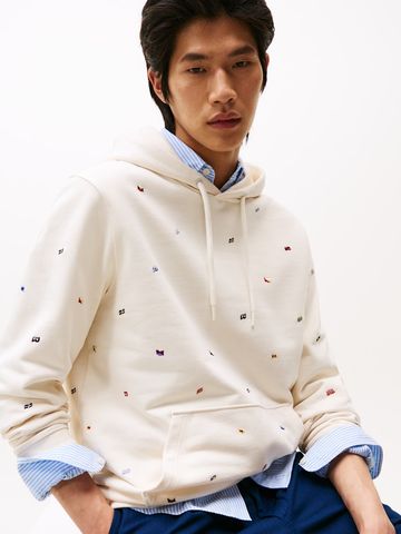 Tommy Hilfiger - Áo khoác tay dài nam All Over Print Flags Hoodie - 4