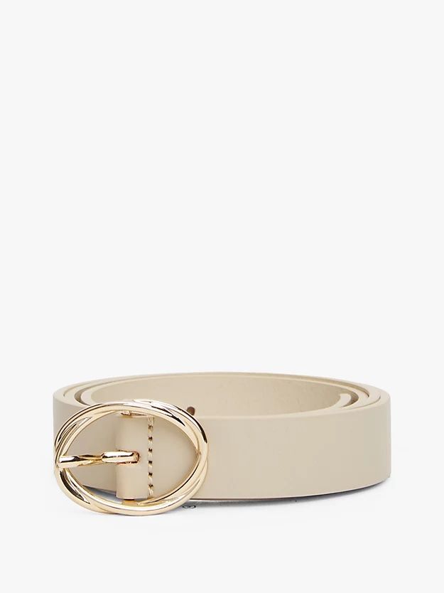 Tommy Hilfiger - Dây nịt nữ Chic Oval Buckle Leather Belt