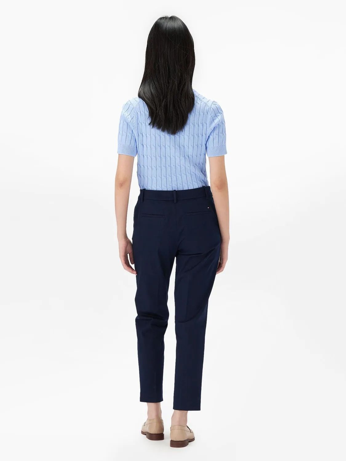 Tommy Hilfiger - Quần tây dài nữ TH Premium London Slim Ankle Pants