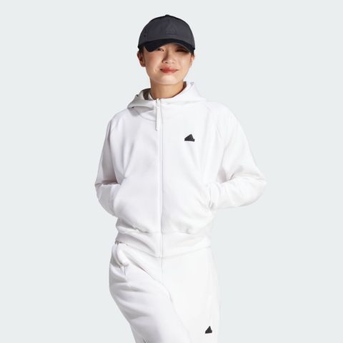 adidas - Áo khoác có mũ trùm đầu Nữ Women's Z.N.E. Full zip Hoodies