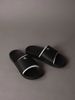 Calvin Klein - Dép quai ngang CK nam Slide Rubber Neoprene Text Slide