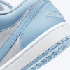 Nike - Giày thời trang thể thao Nữ Women's Air Jordan 1 Low Football Grey and Aluminum