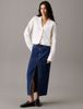 Calvin Klein - Áo khoác len CK nữ Fluffy Yarn Sweater Cardigan